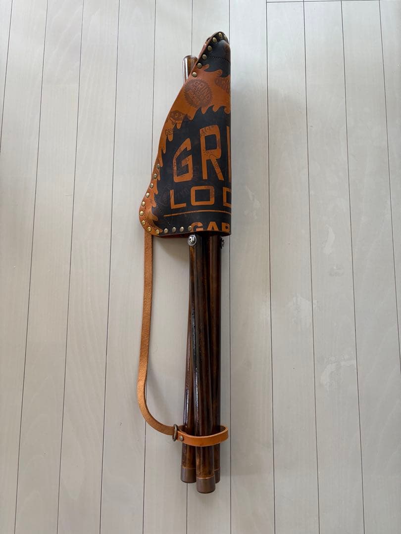 GRINDLODGE×Boab LEATHER WORKS ハンティングチェア