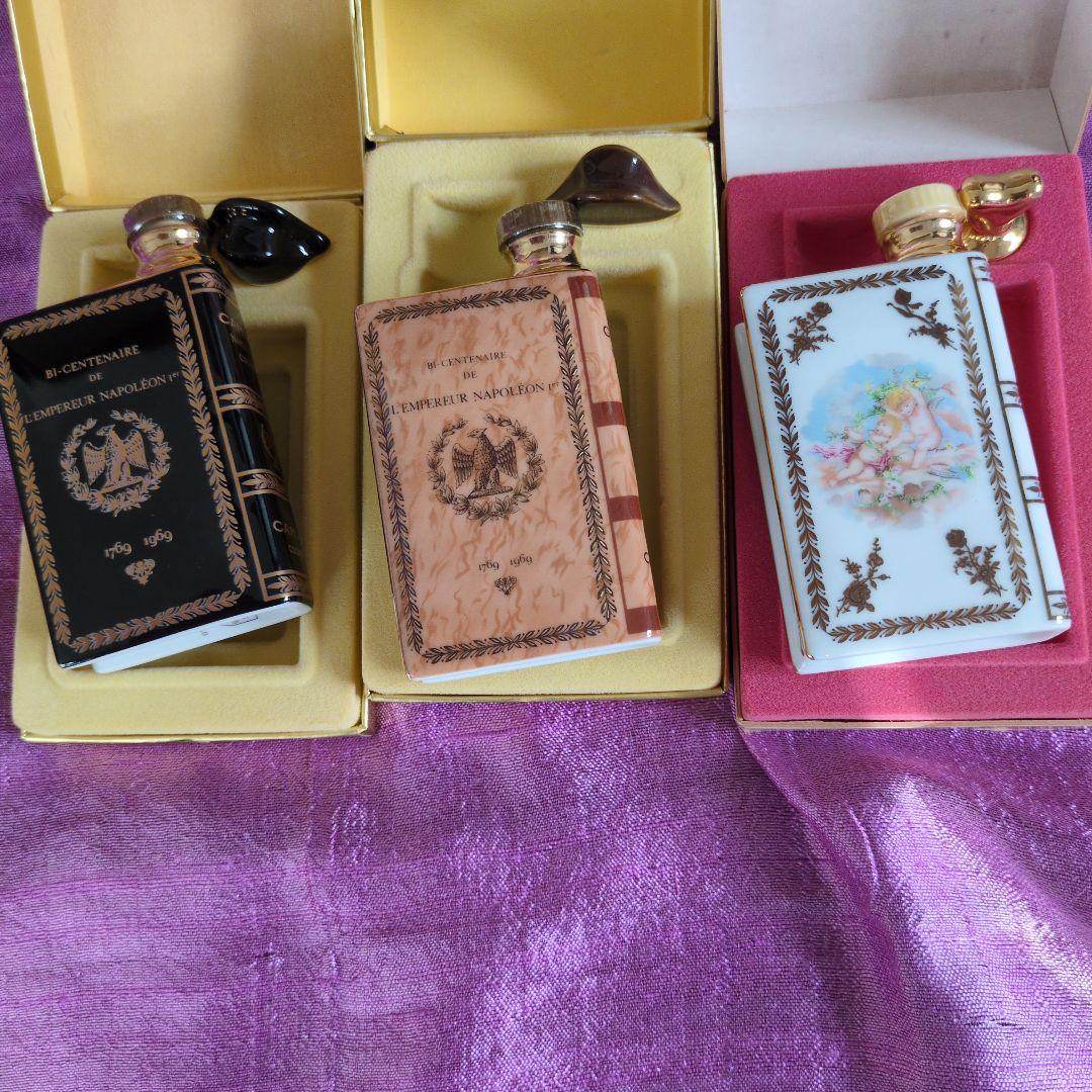 ♦️CAMUS♦️ナポレオンデザインのブランデーミニボトル3点セット