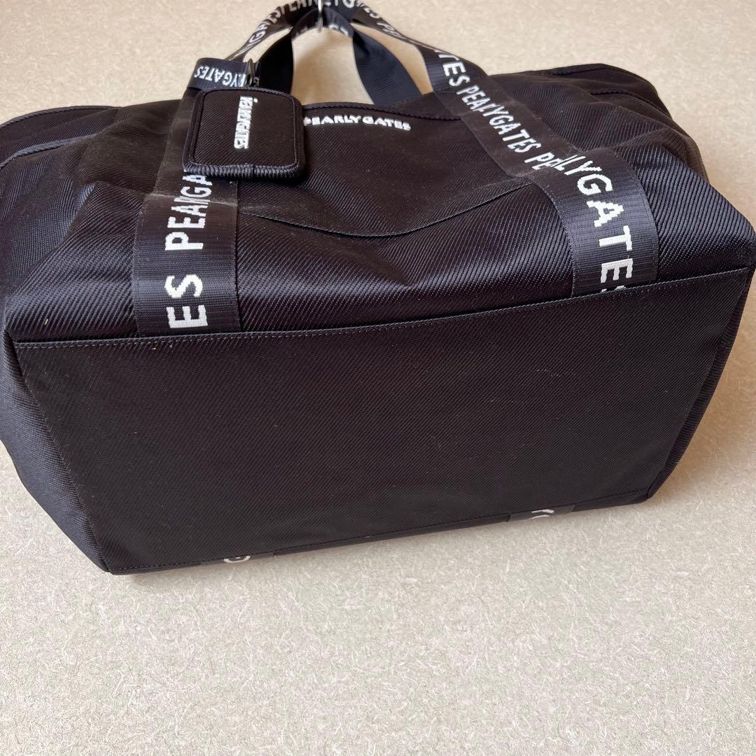 PEARLYGATES ロッカーバッグ　ネームタグ付き　ダークネイビー