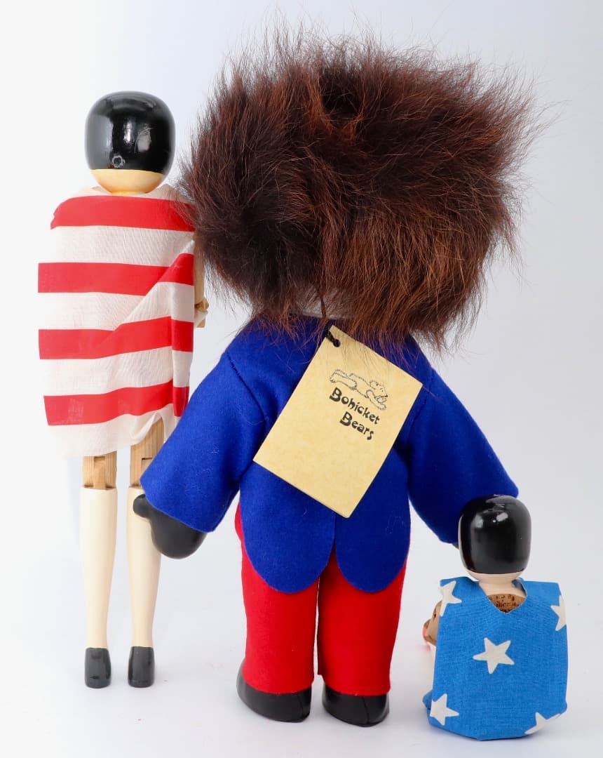 Golli Peg Doll Set ビンテージアーティスト人形3体セット