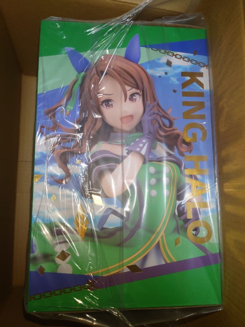 新品未開封　ウマ娘 　キングヘイローフィギュア　表情替えパーツ付