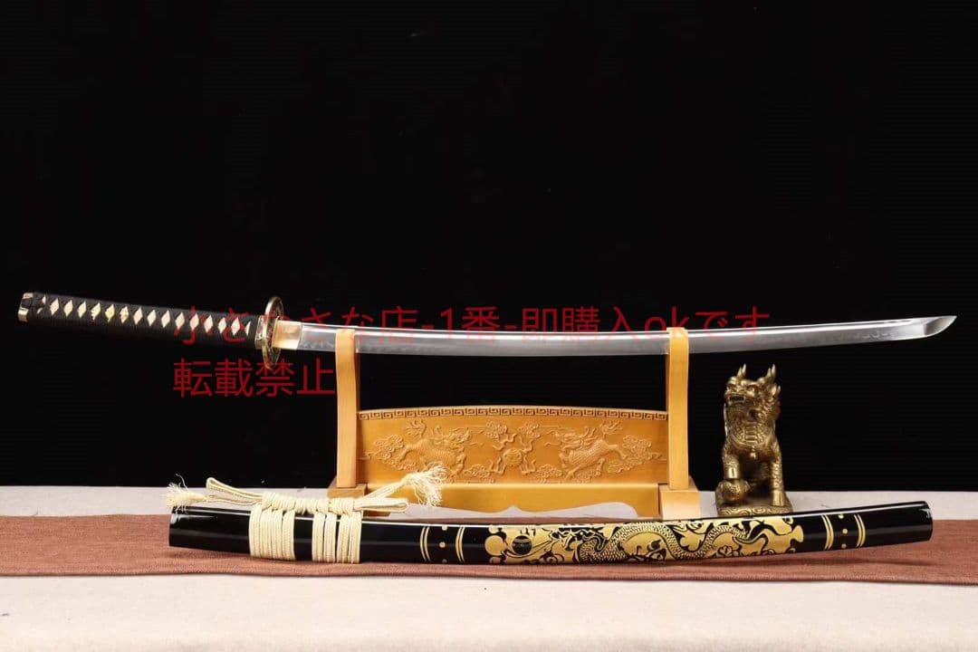 【侍刀一龍宇武士】古兵器 武具 刀装具 日本刀 模造刀 居合刀