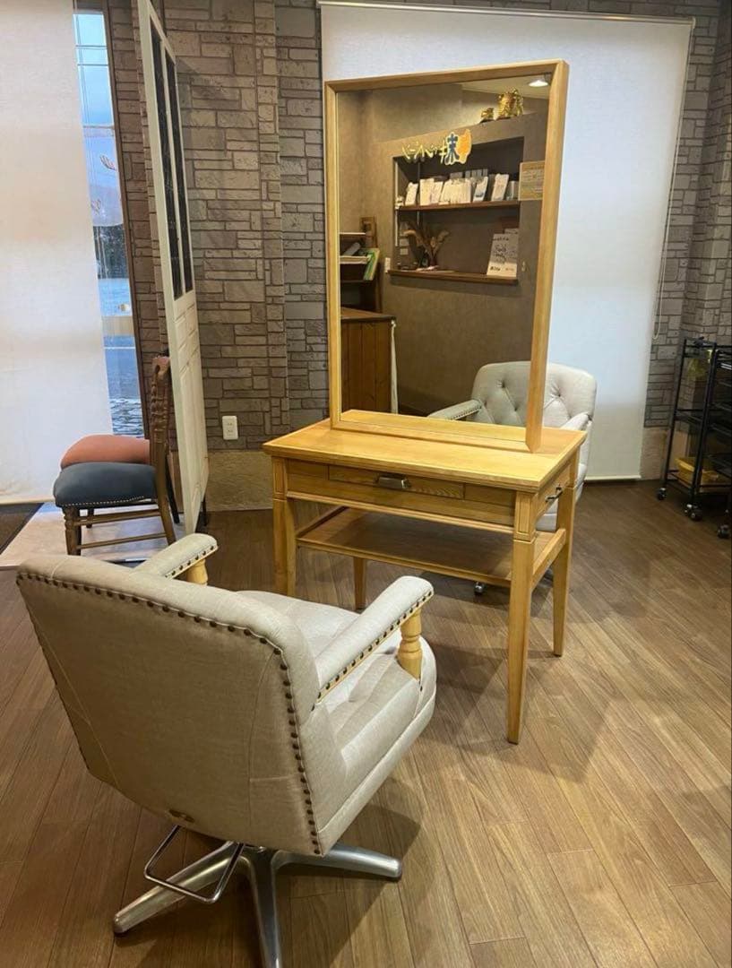 【mateli】両面式木製ドレッサー