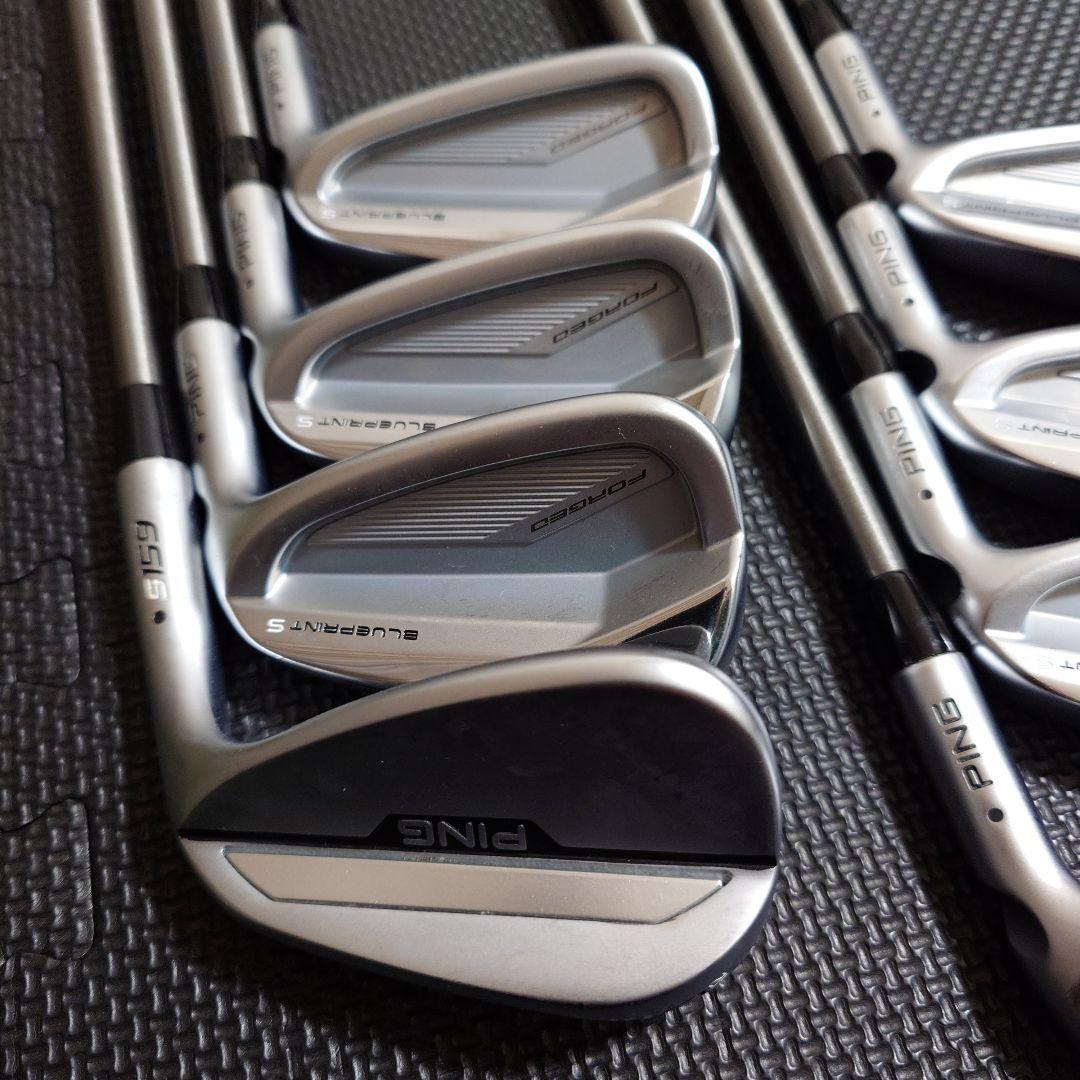 PING ブループリントS アイアンセット 7本+S159ウェッジセット