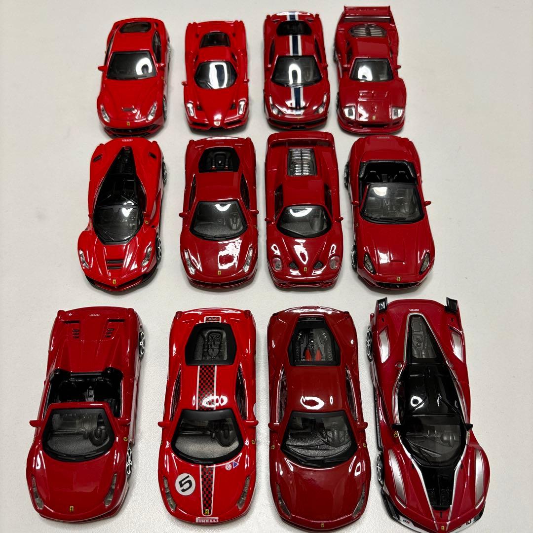 【burago】フェラーリ ミニカー12種 1/43