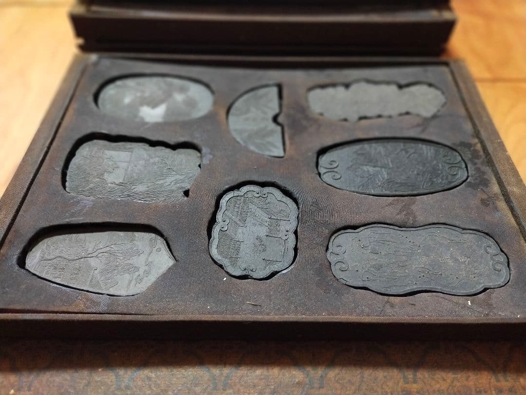 ♥値下げ！　中国　古墨　３２本　セット　嘉慶年製　骨董　古玩