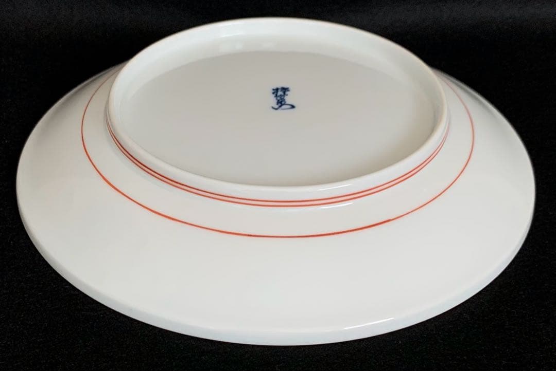 額皿 錦梅鳥文 ☆ 14代柿右衛門窯