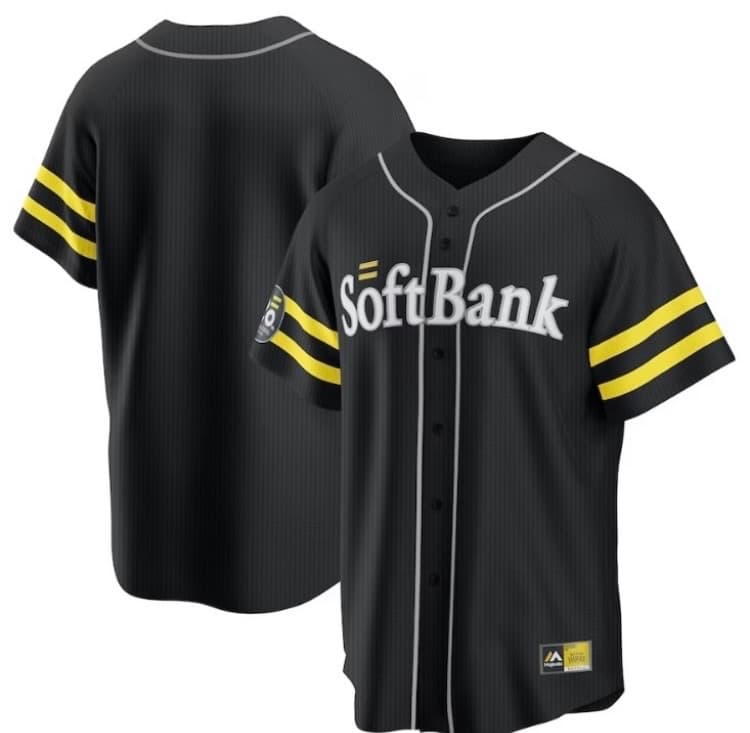 福岡ソフトバンクホークス　誕生20周年特別ユニフォーム　 正木智也選手　Mサイズ
