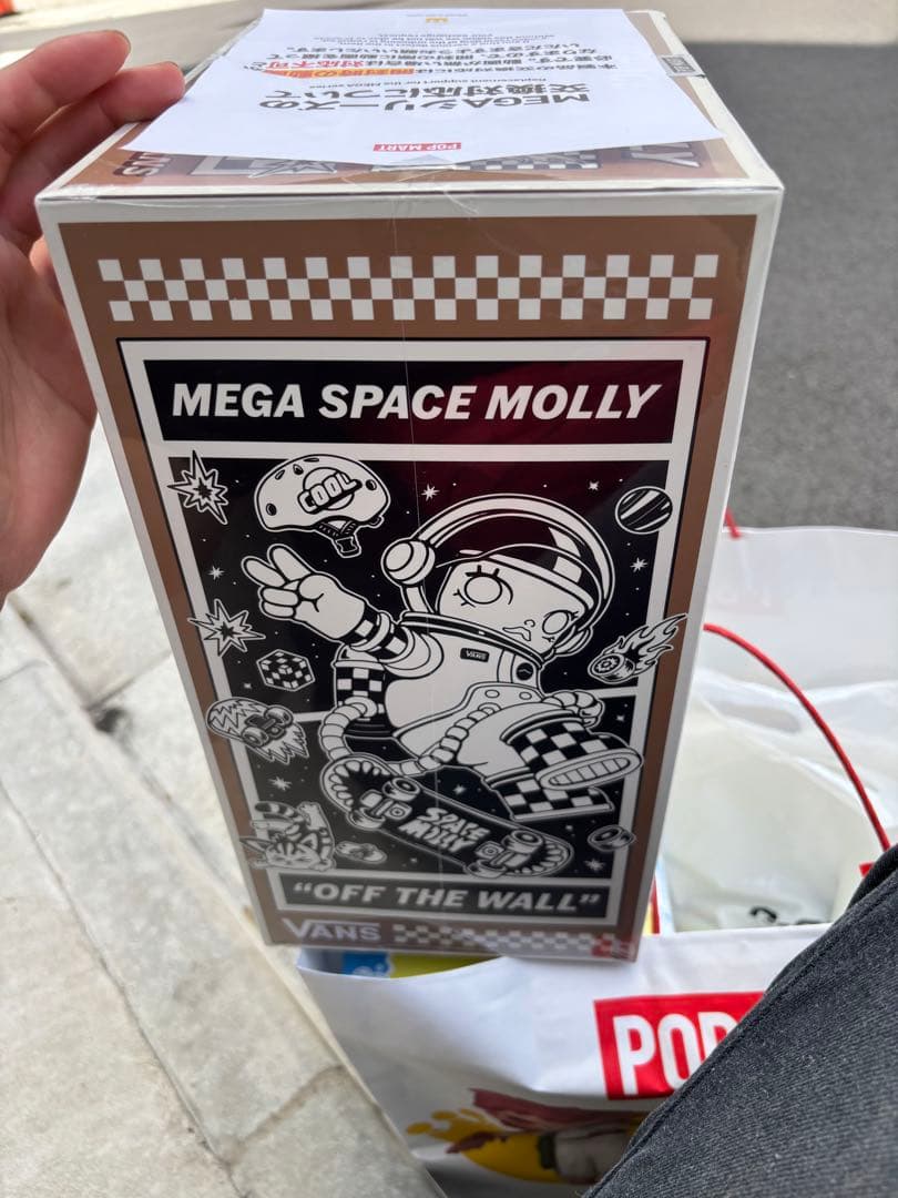 ぬいぐるみ POPMART MEGA SPACE MOLLY 400% VANS