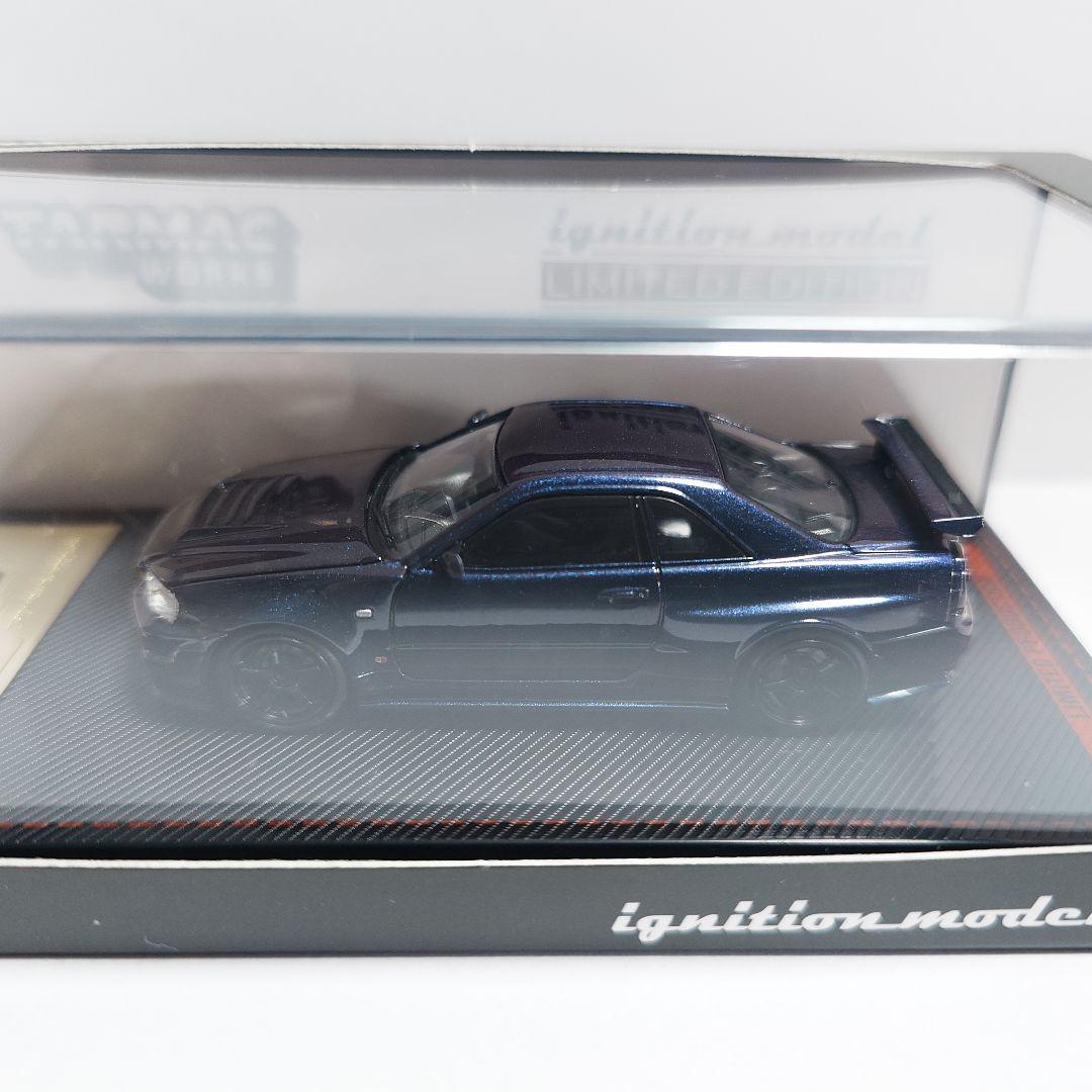 オートサロン限定 イグニッションモデル 1/64 スカイラインGT-R R34