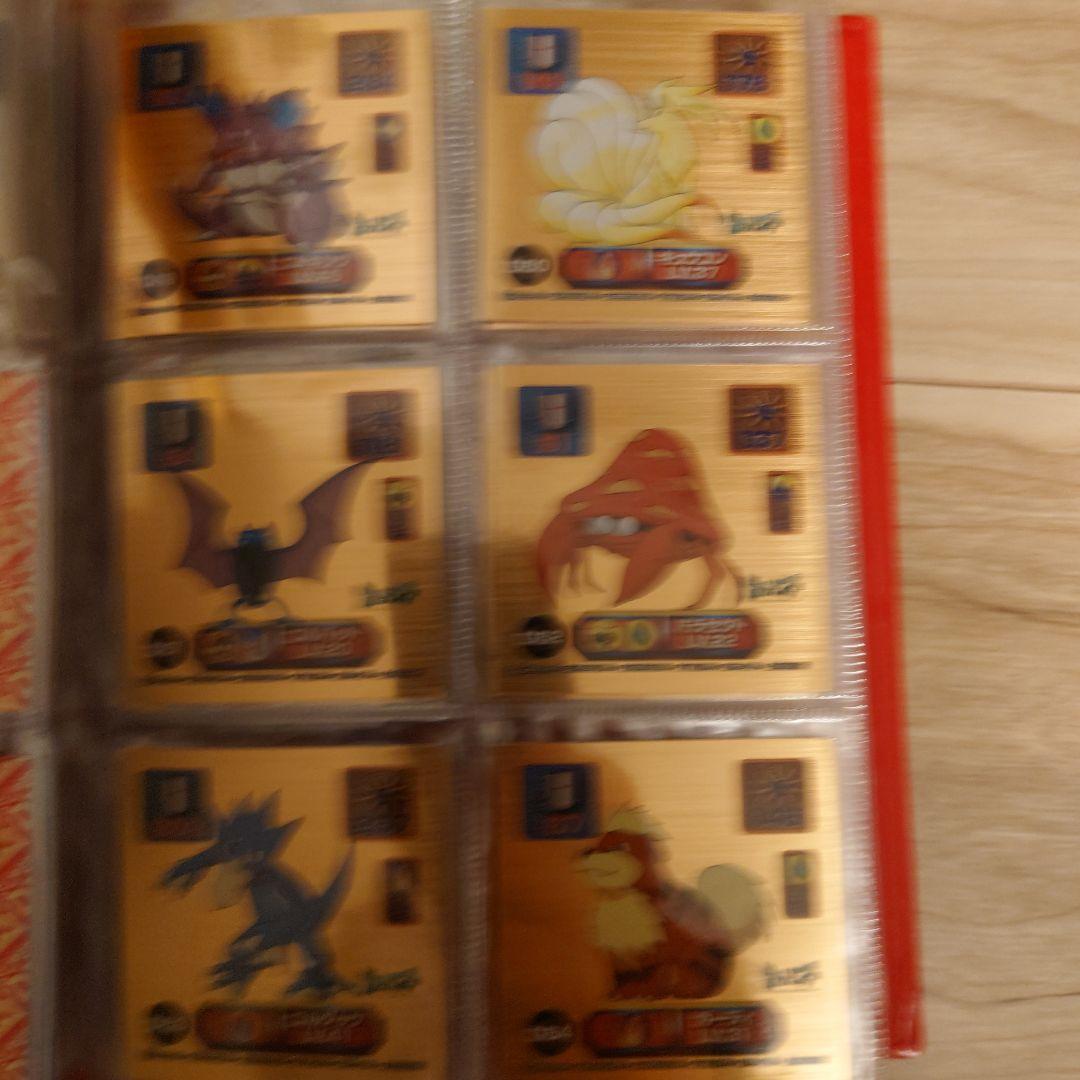 ポケットモンスター 最強シール列伝　カード＆専用アルバム