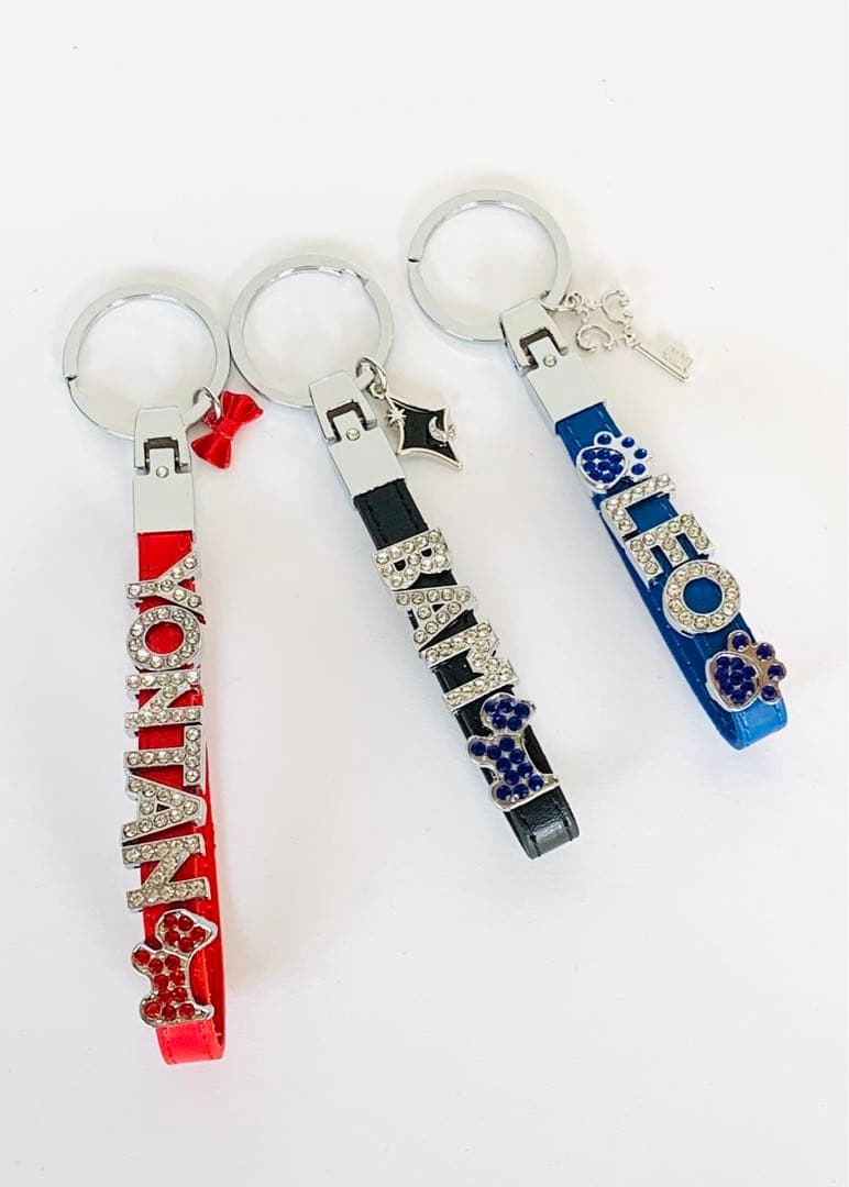 2/3限定価格❣️ドック キャット オーダー ペット ネーム キーホルダー