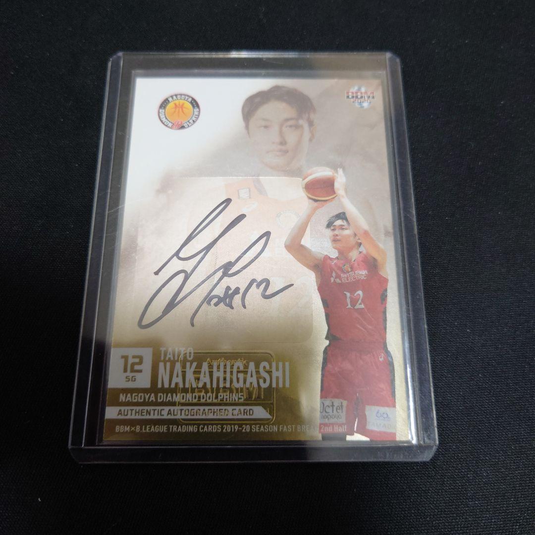 【美品】Ｂリーグ 中東泰斗 ＳＰ直筆サインカード 12/25