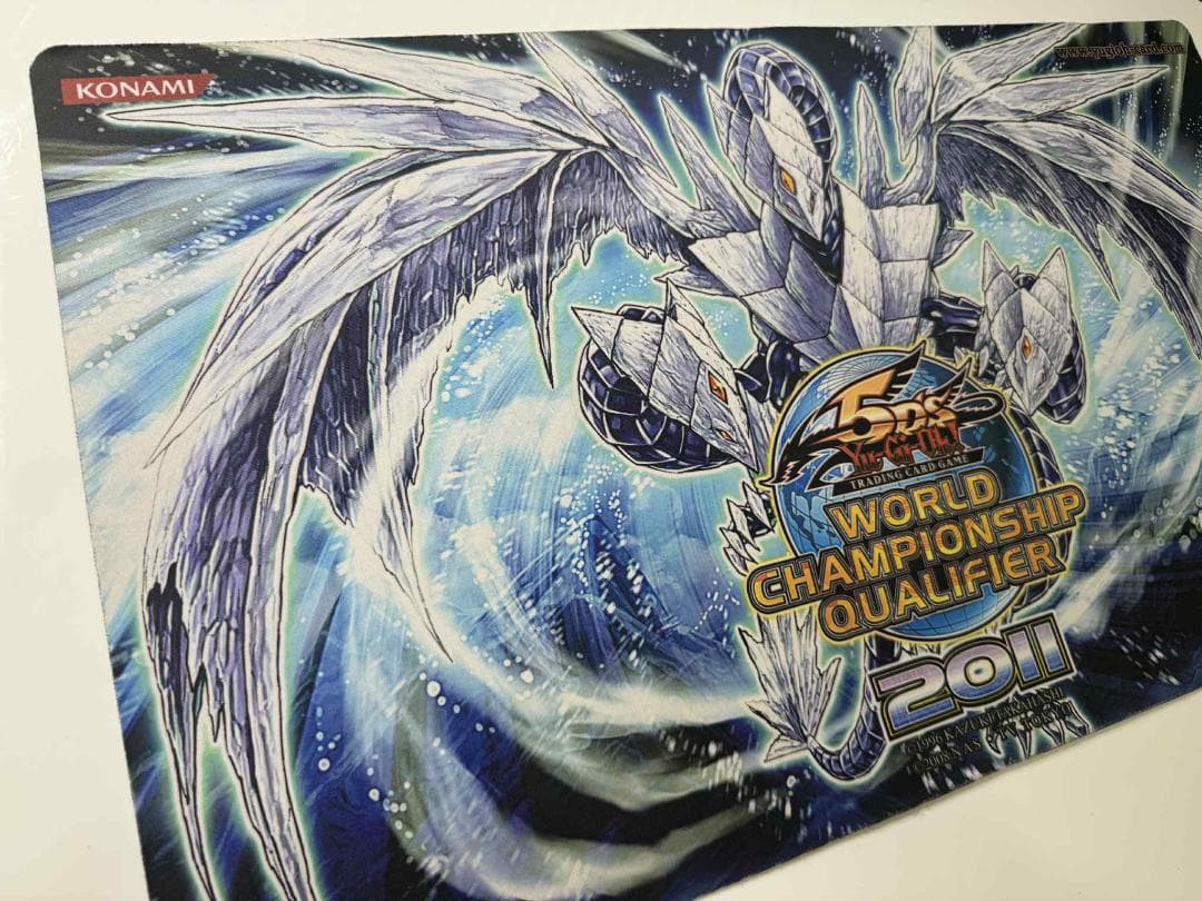遊戯王 WCQ 2011 氷結界の龍トリシューラ プレイマット