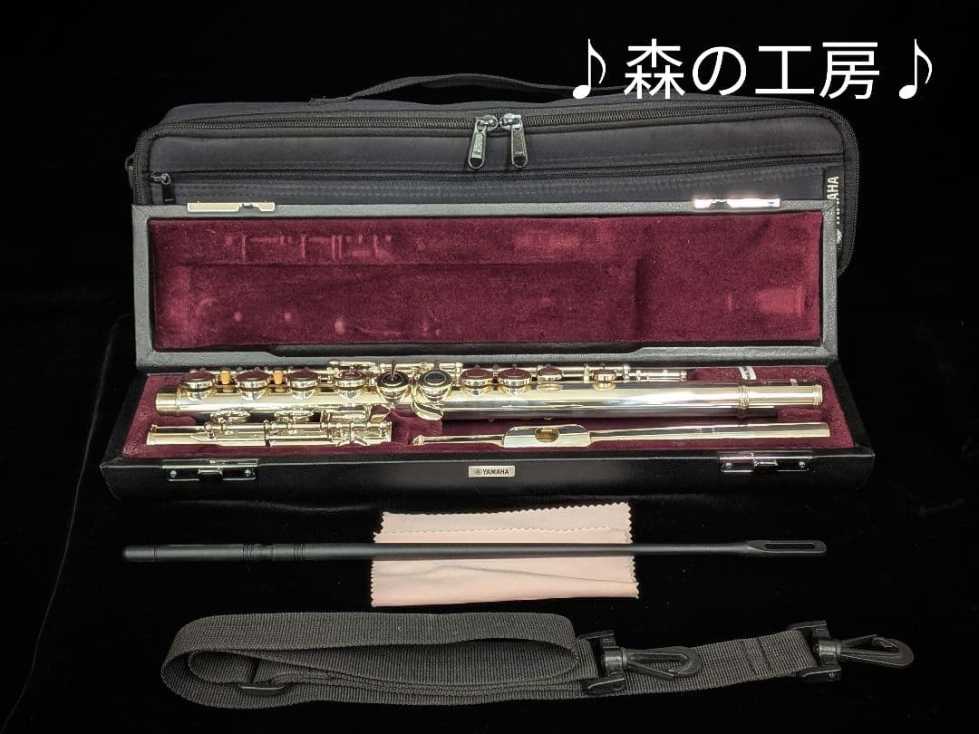 中古フルート専門店‼️部活応援‼️現行モデル ヤマハフルートYFL312 Eメカ