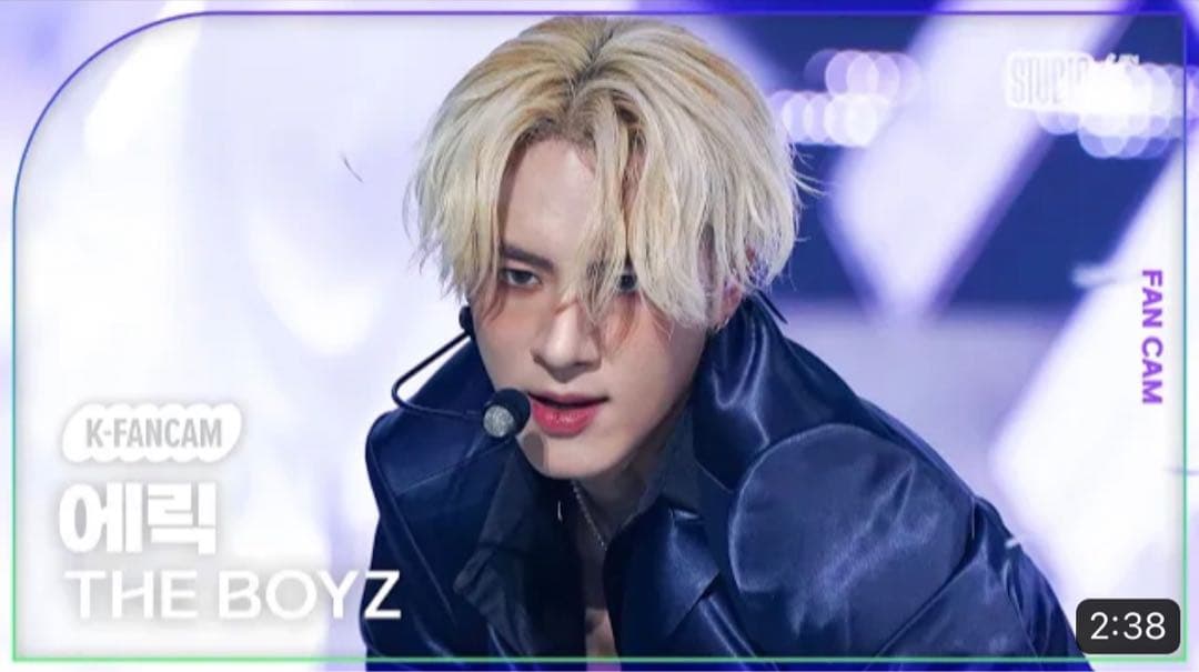 the boyz eric エリック　チェキ　ポラ　サイン