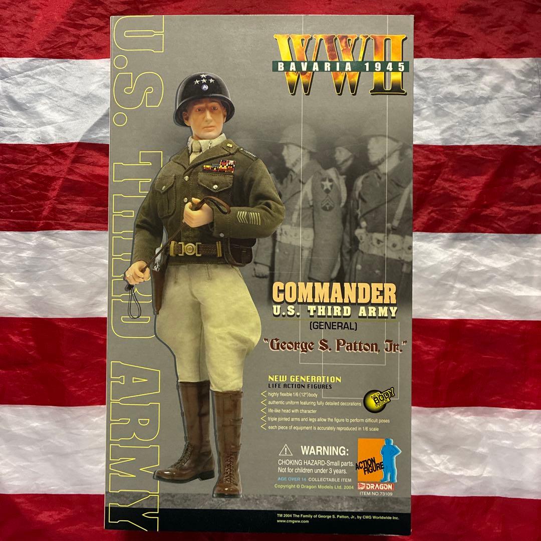 ドラゴンモデルズ製1/6アメリカ第3軍指揮官パットン陸軍大将