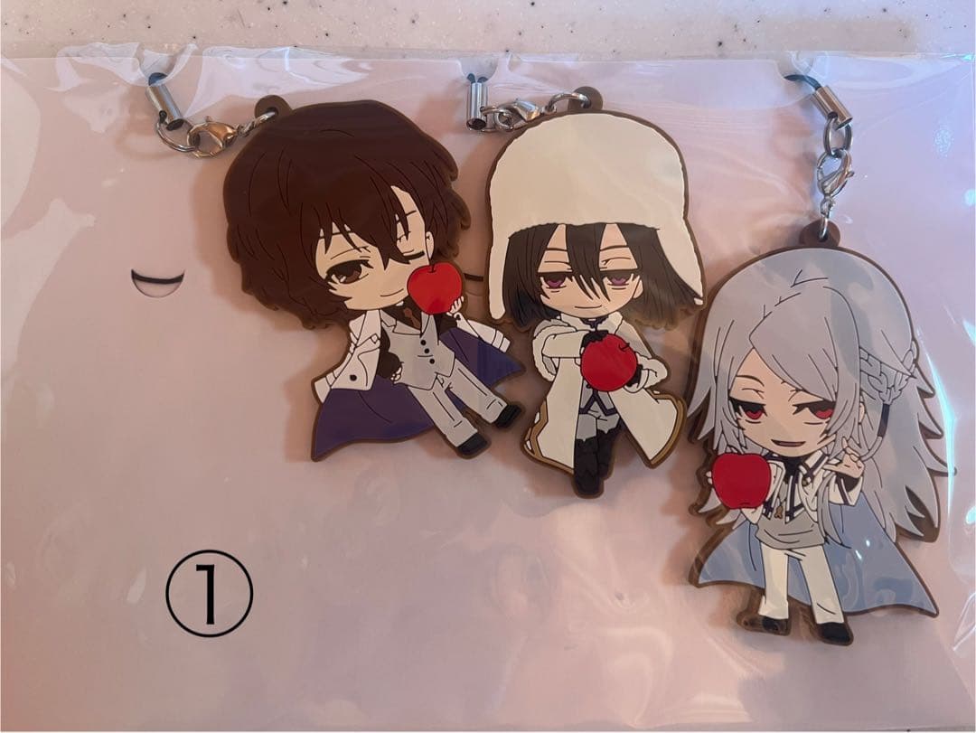 【値下げ‼️】文豪ストレイドッグス　ラバーストラップセット