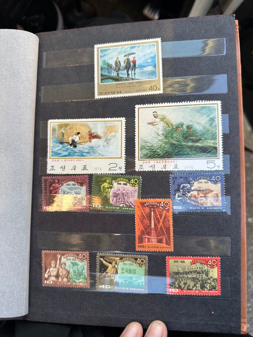 値下げ交渉可　北朝鮮・ロシア 切手コレクション　セット