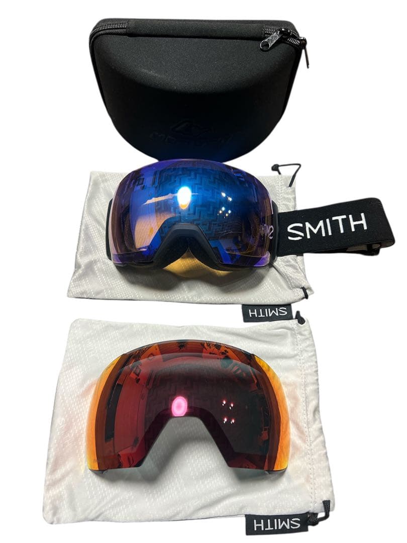 美品☆SMITH スミス I/O MAG XL Chromapop ゴーグル☆