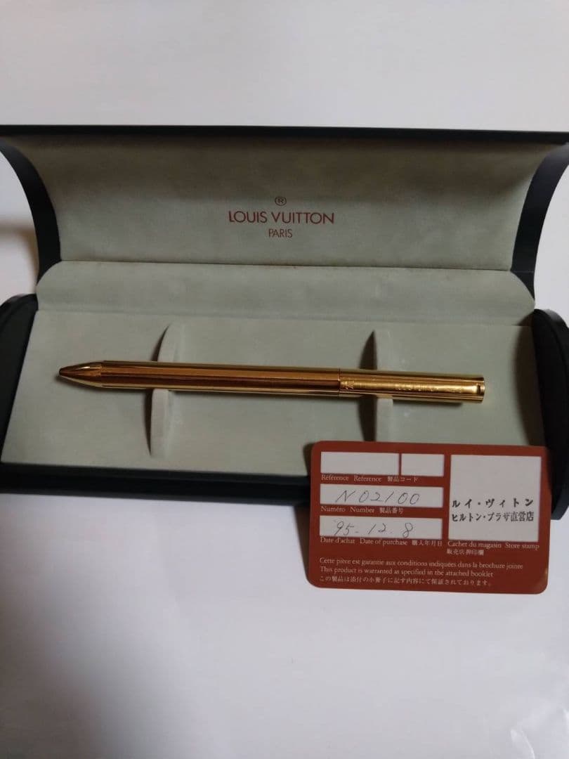 赤*e様 ★希少激レア入手困難★ LOUIS VUITTON ゴールド ボールペ