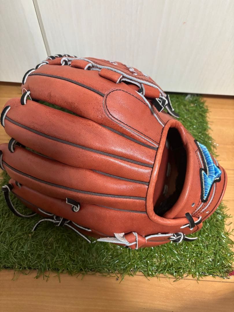 硬式用　ミズノ　ダイバーシティブルー　グローバルエリート　内野手　オーダーグラブ