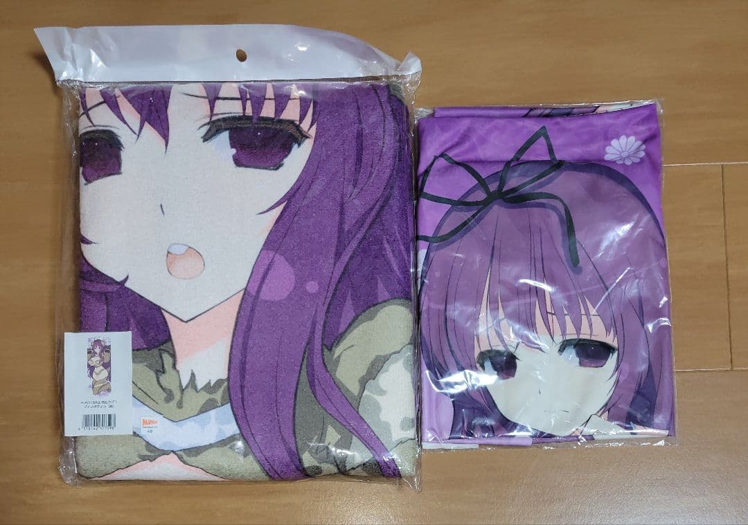 閃乱カグラ 紫 クッションカバー&タオル