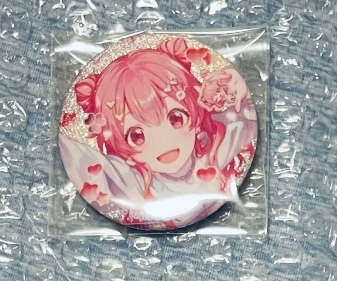 プロセカ グリッター缶バッジ グリ缶 桃井愛莉