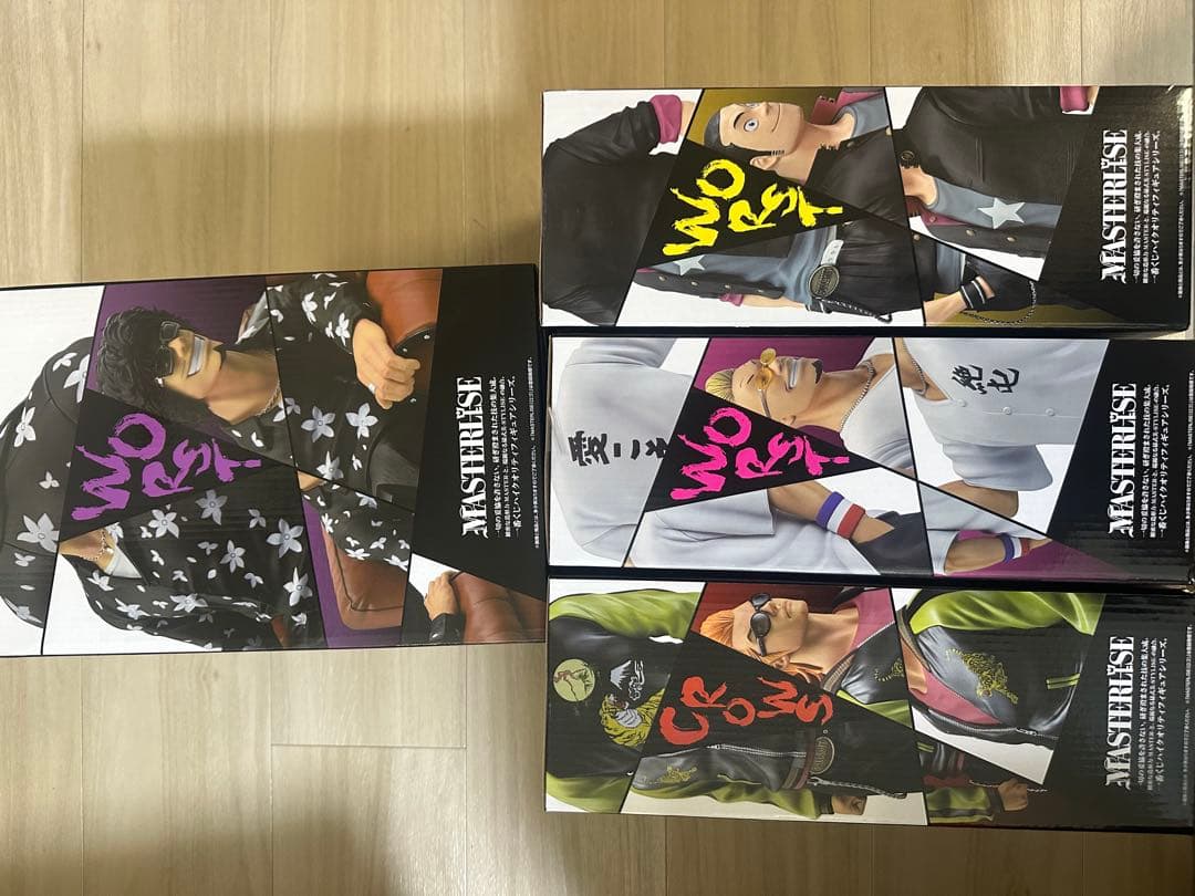 一番くじ クローズ ＡＢＣ賞 ラストワン賞 フィギュアコンプ Ｄ賞 オマケ付き