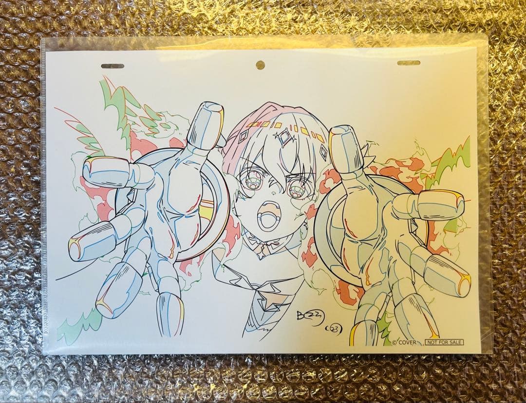 魔法少女ホロウィッチ 微かな夕陽MV設定資料集 先行特典 天音かなた 複製原画