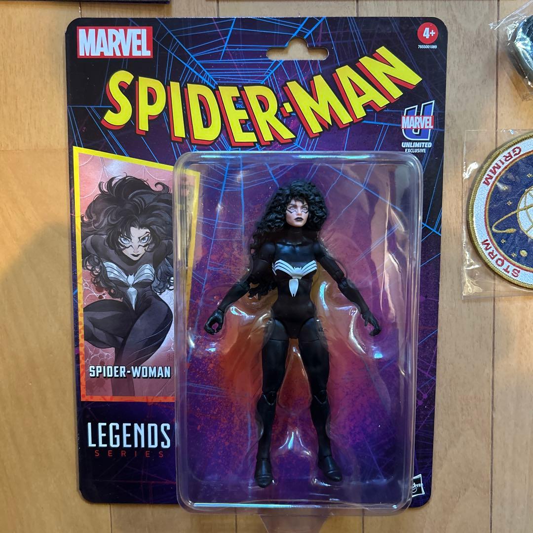マーベルレジェンド アンリミテッド　スパイダーウォーマン会員限定フィギュアと特典