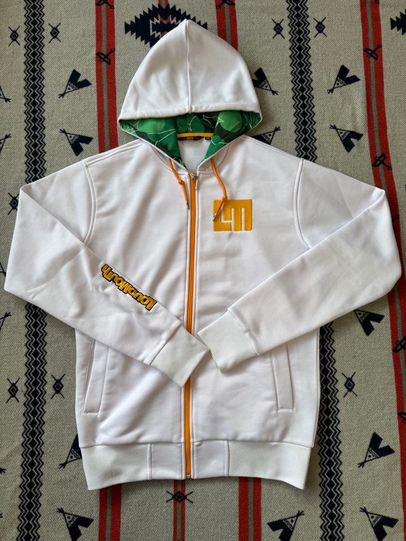 【美品】ラウドマウス　ジップアップパーカー　ホワイト