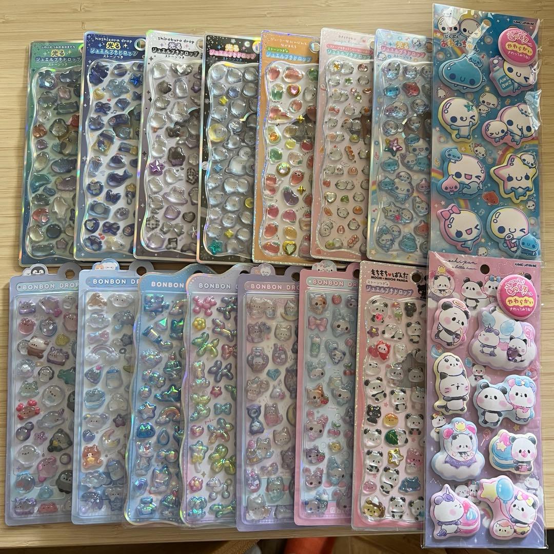 【正規品】値下げ！16枚セット 光るジュエルプチドロップ　ボンボンドロップなど