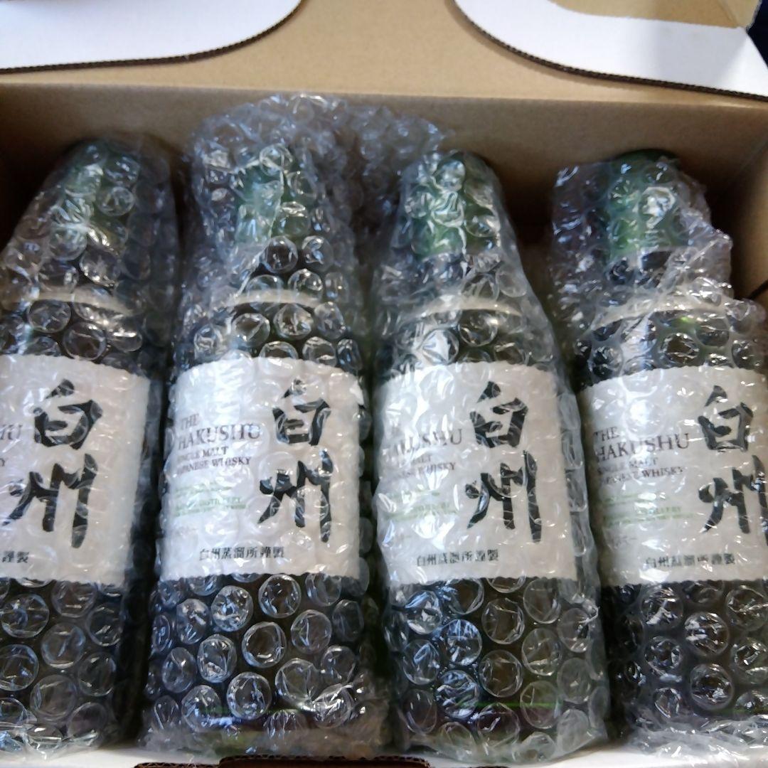 白州 シングルモルトウイスキー 180ml4点