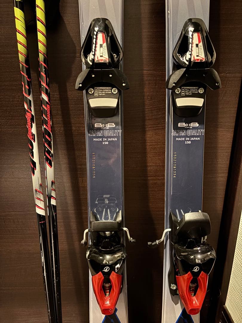 【BXB 】スキーセット【ポール 】　【送料込み】