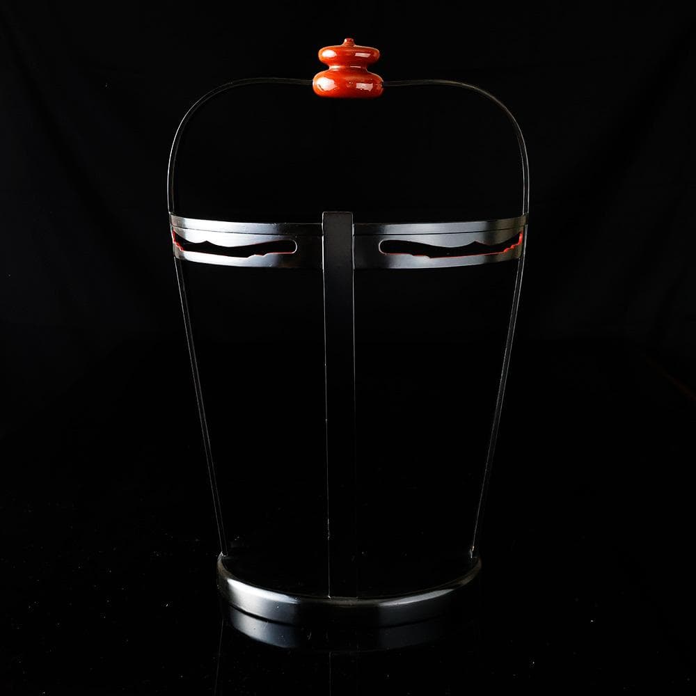 時代物 真塗 木製 夕顔棚 貴人棚 水指棚 茶道具 時代箱付 茶道具 古美術