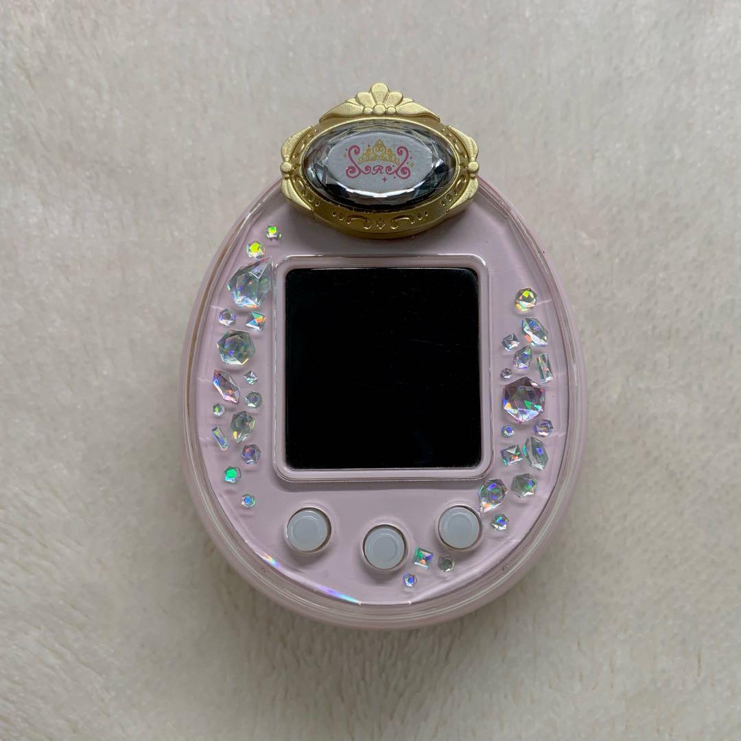 【美品】たまごっちピース　ピンク　デコピアスセット