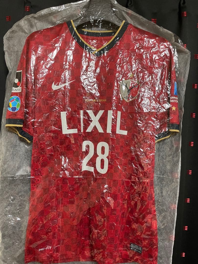 鹿島アントラーズ直筆サイン入りオーセンティックユニホーム　土居聖真