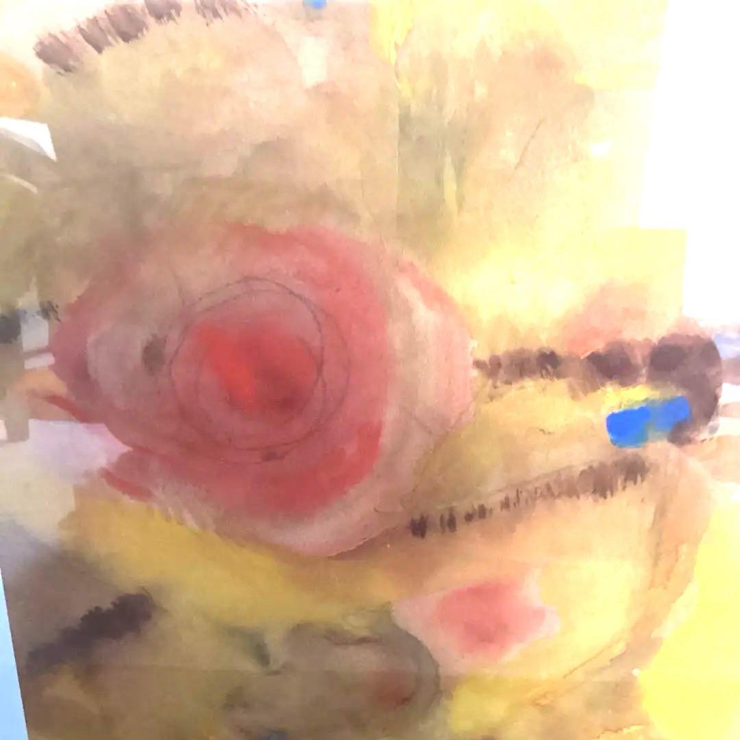 猪熊弦一郎　　作品　抽象画　真作　　1967年制作　現代アート