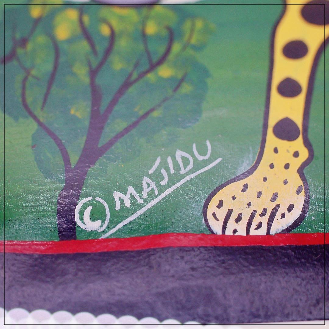 Majidu｜ヒョウの絵画