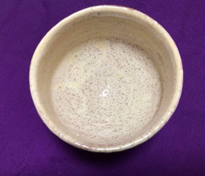 茶道具萩焼茶碗　長谷川清峰☆共箱☆おまけお猪口付き