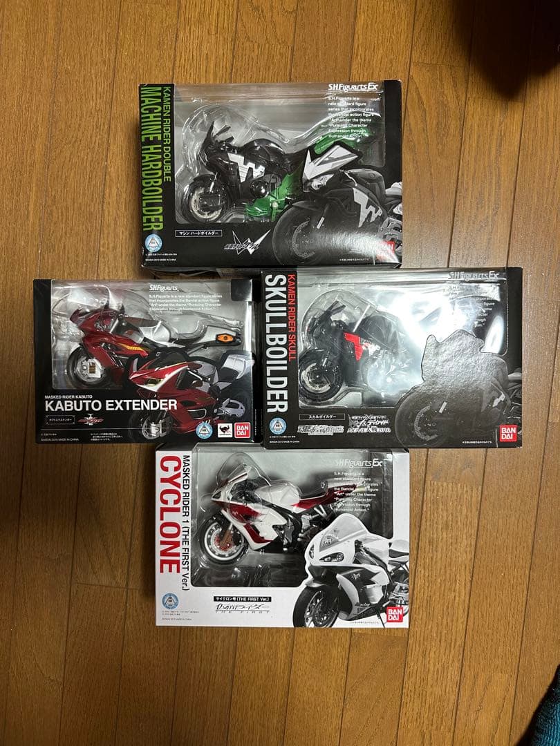 S.H.Figuarts. バイク4セット