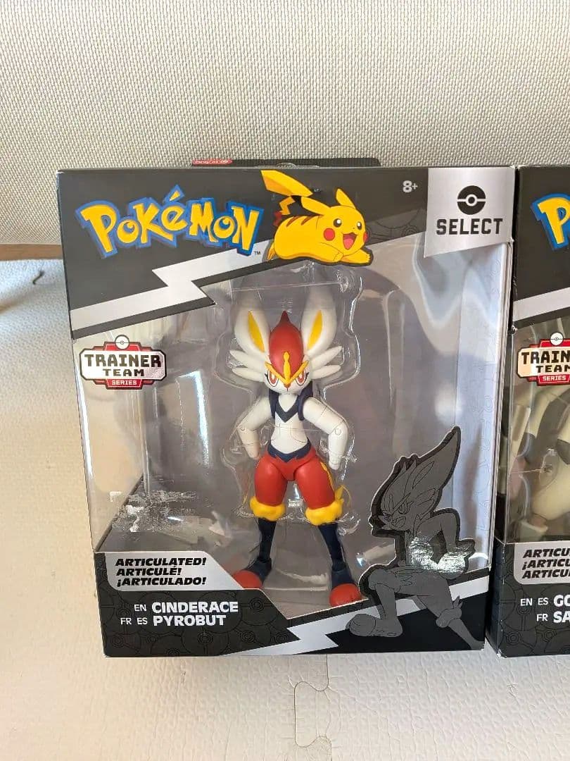 ポケモンセレクト　グソクムシャ　海外限定フィギュア　エースバーン　2セット