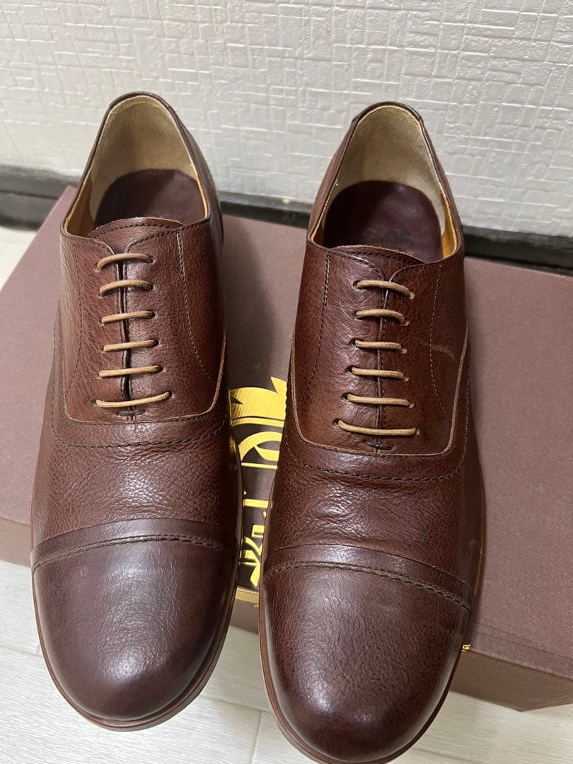 【未使用箱付き 】chausser キャップトゥ レースアップシューズC-721