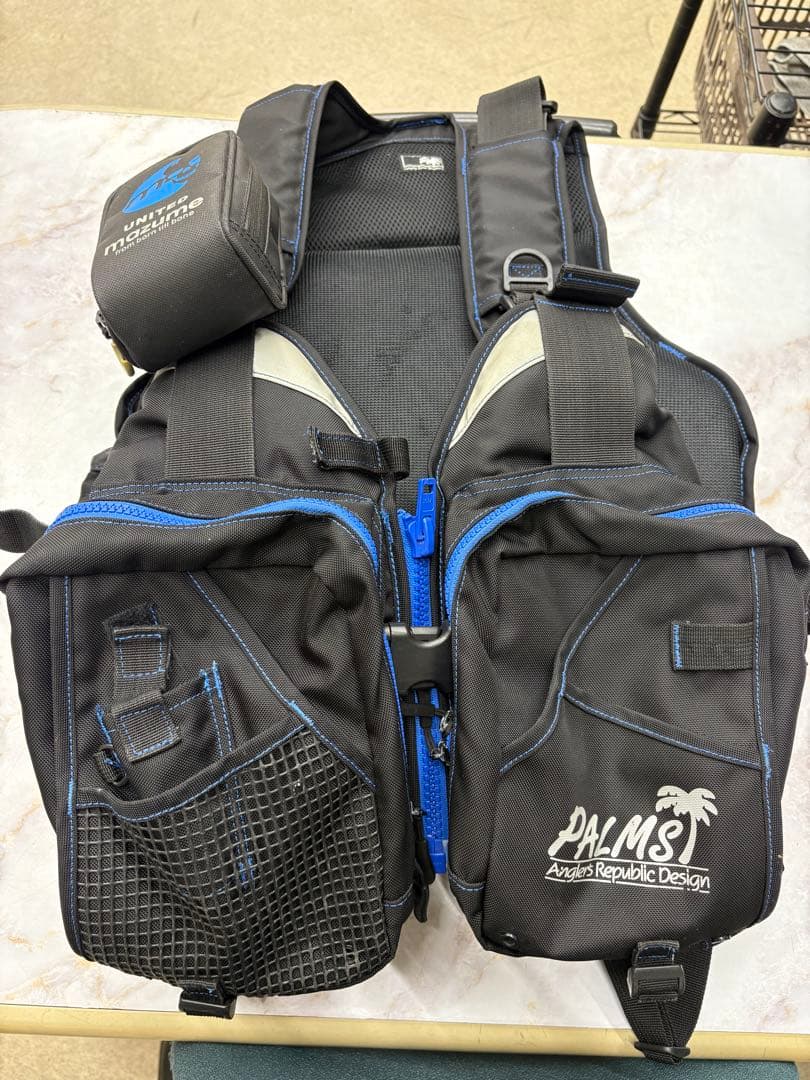 パームス　ライフジャケット　ゲームベスト　腰サポートベルト付き