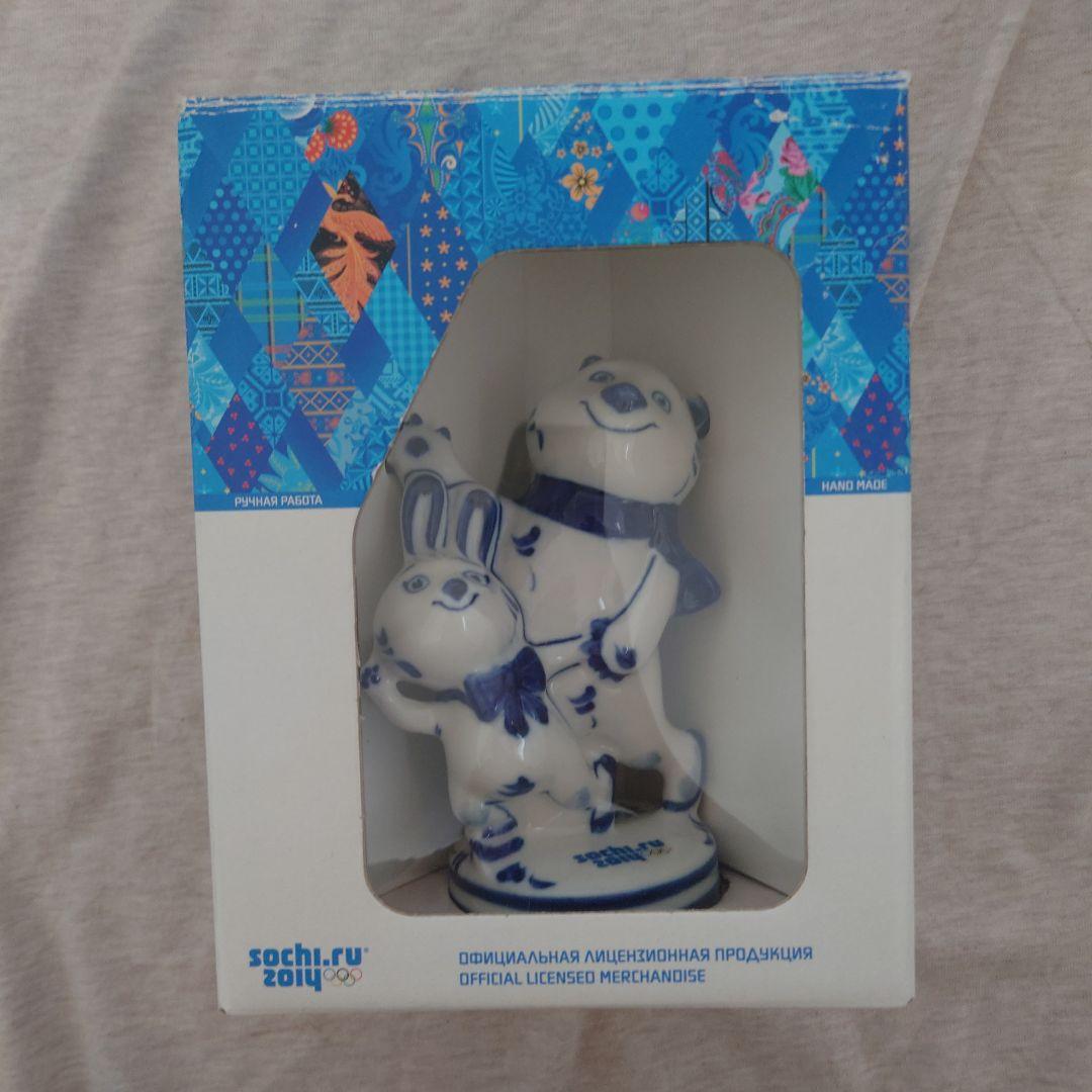 グジェリ陶器のソチ五輪マスコット
