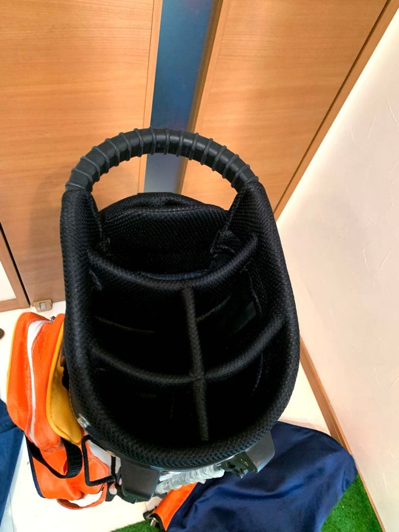 美品　rough&swell ラフアンドスウェル　マルチカラー　キャディバッグ