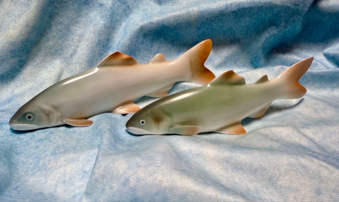 【henzin10さま専用】オールドノリタケ 鮎2匹 ノリタケ Noritake