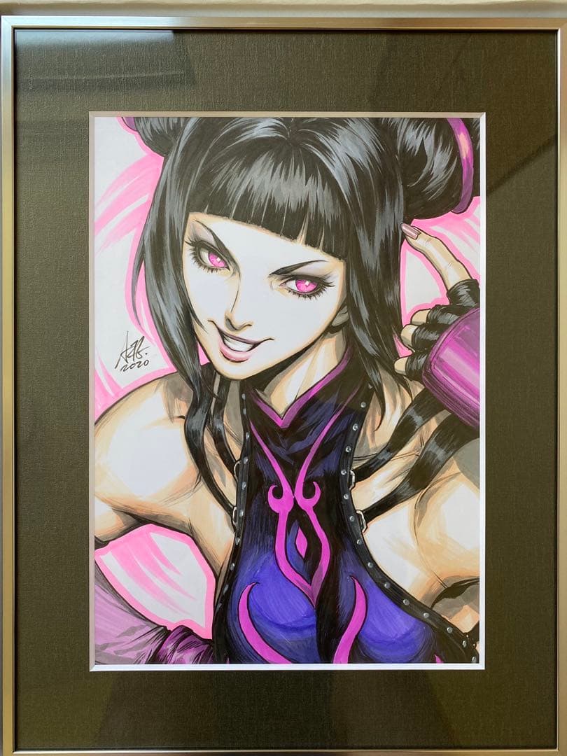 STANLEY LAU JURI Street Fighter 原画