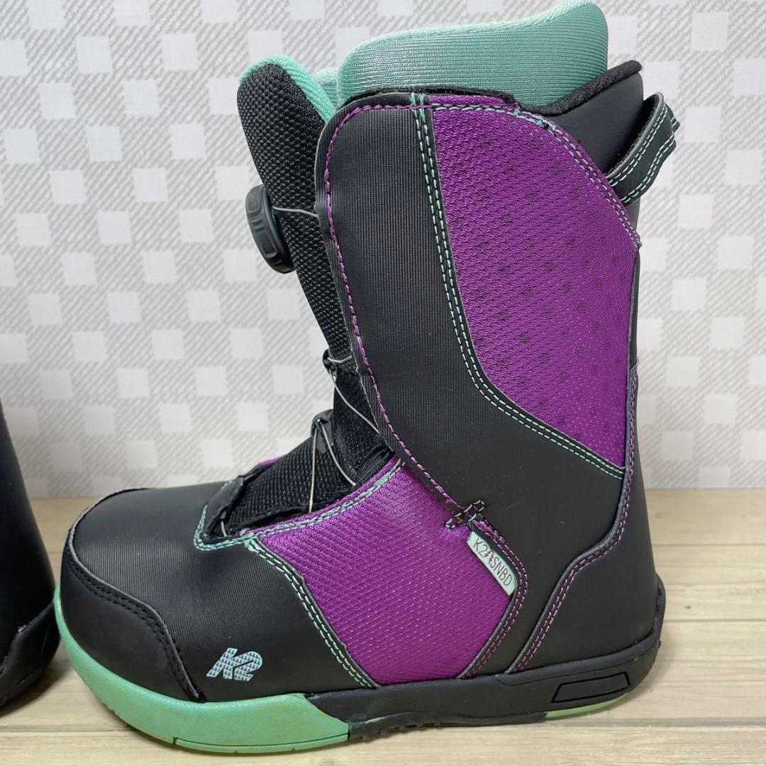 【BOA】スノーボード ブーツ「K2 KAT」21cm ジュニア インナーブルー
